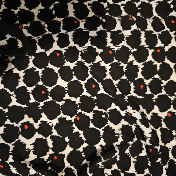 NY&C 7th Ave Dressy Ruched Tank Top Shirt Polka Dot NWT Black Bundle of 2 Sz S - Picture 4 of 14